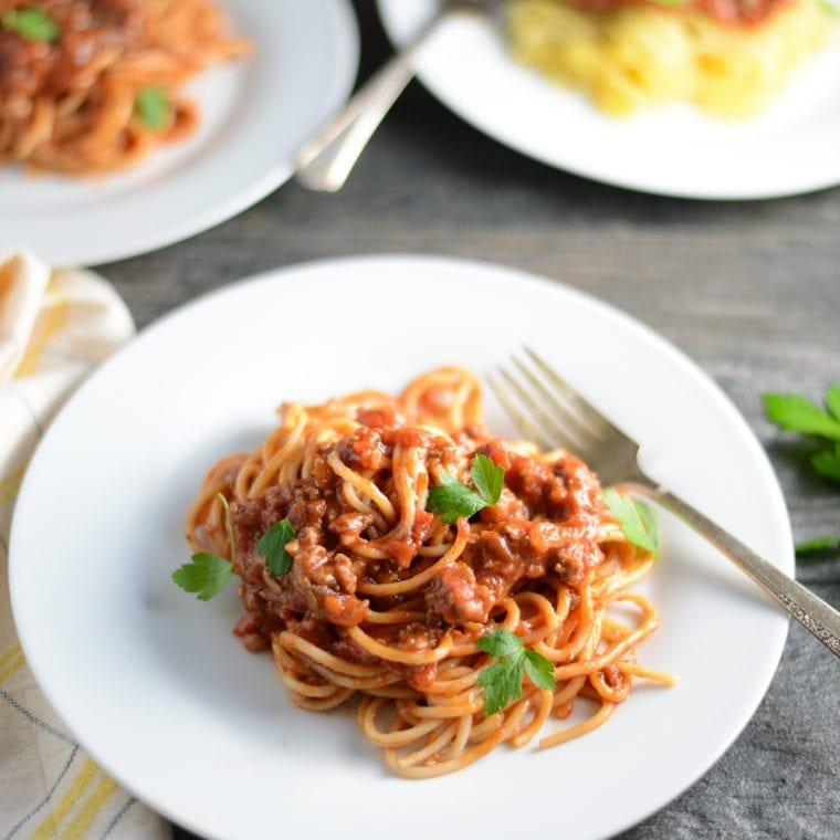 Easy Ground Beef & Mushroom Ragu Sauce Real Food Whole Life