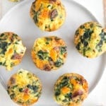 Image of Make-Ahead Butternut, Spinach & Sausage Egg Cups