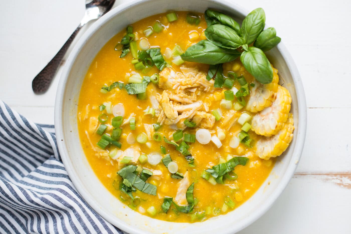 Instant Pot Chicken Corn Chowder - Real Food Whole Life
