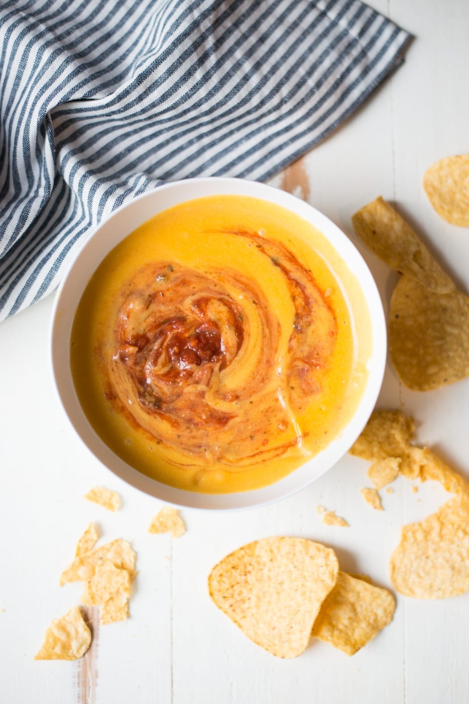 The Best Dairy-Free Salsa Cheese Sauce