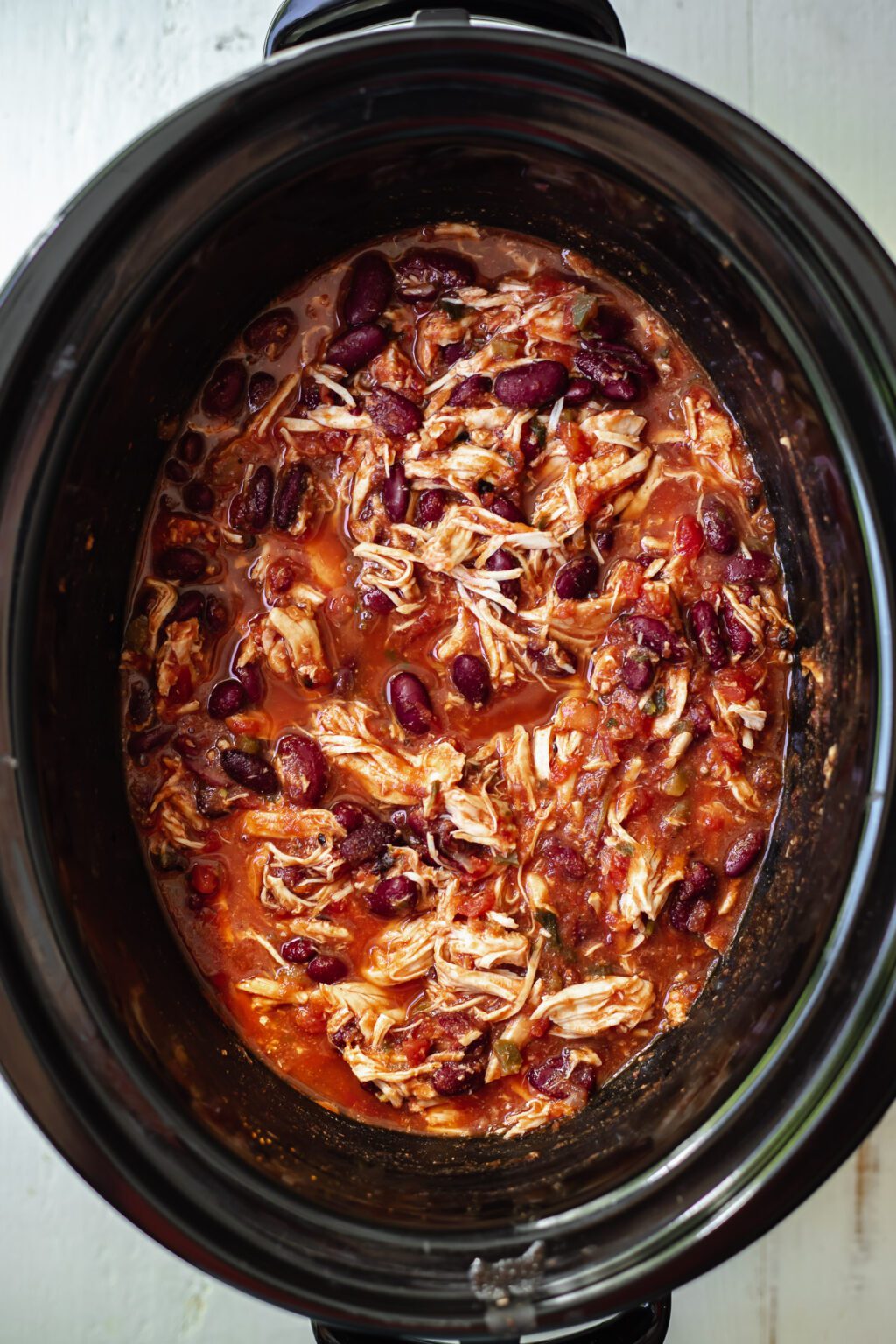 Easy Slow Cooker Chicken Chili (Dump and Go!) Real Food Whole Life