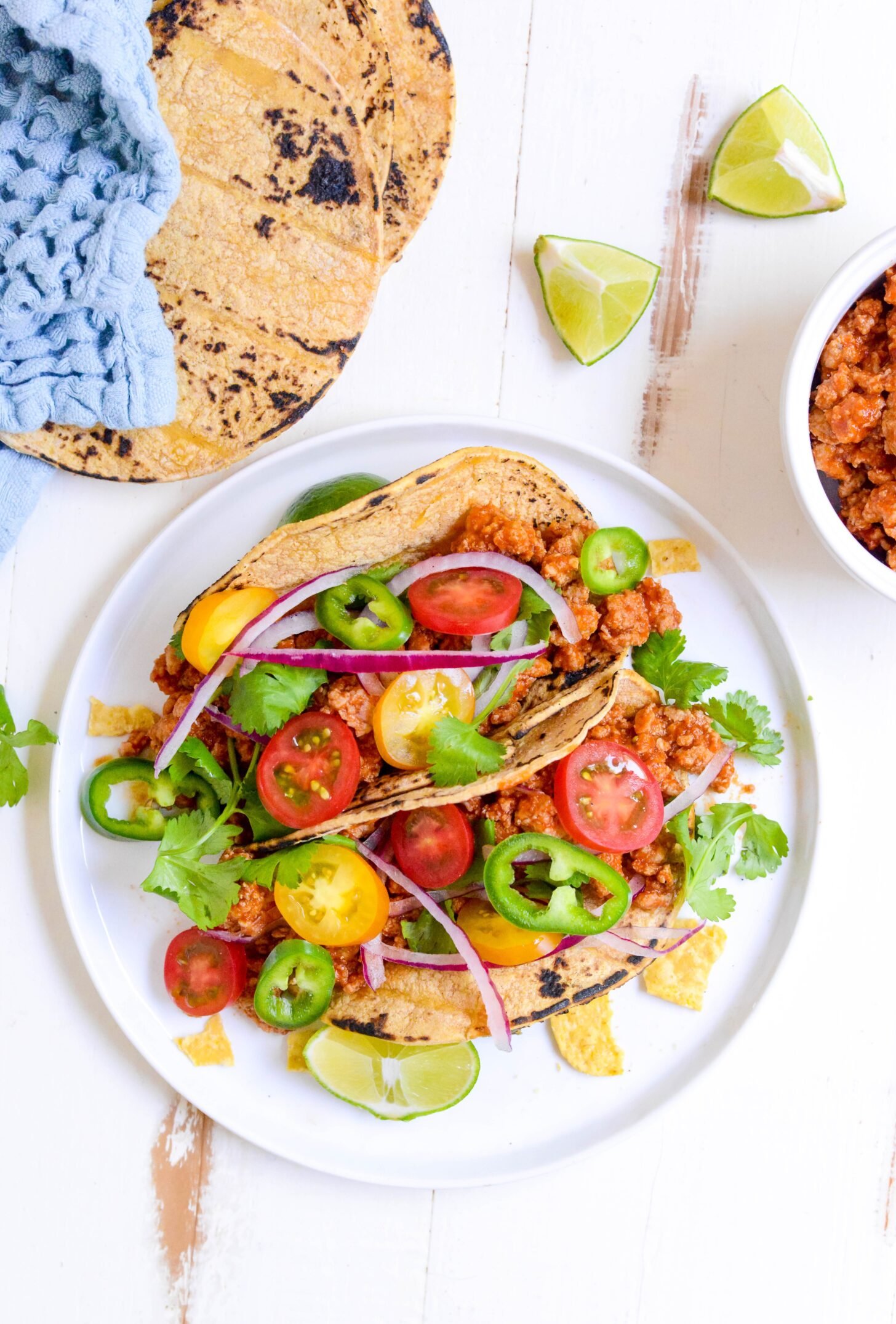 Easy Slow Cooker Turkey Tacos Real Food Whole Life