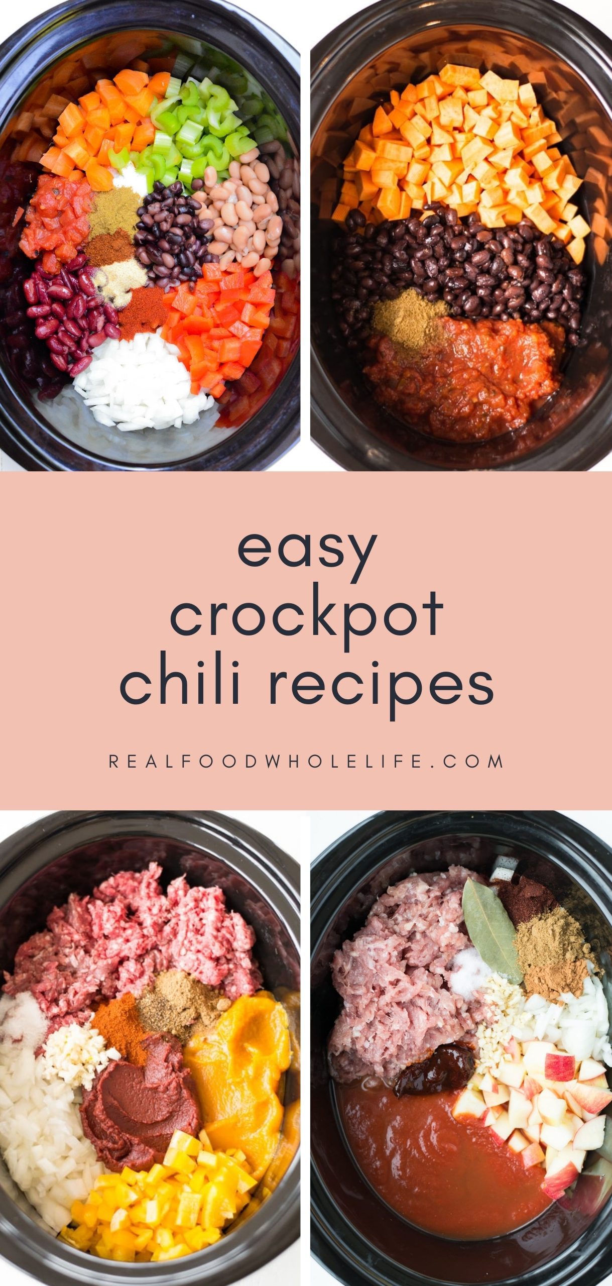 10+ Easy Crockpot Chili Recipes - Real Food Whole Life