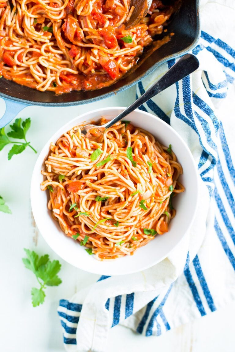 Creamy Tomato Pasta Sauce (DairyFree) Real Food Whole Life