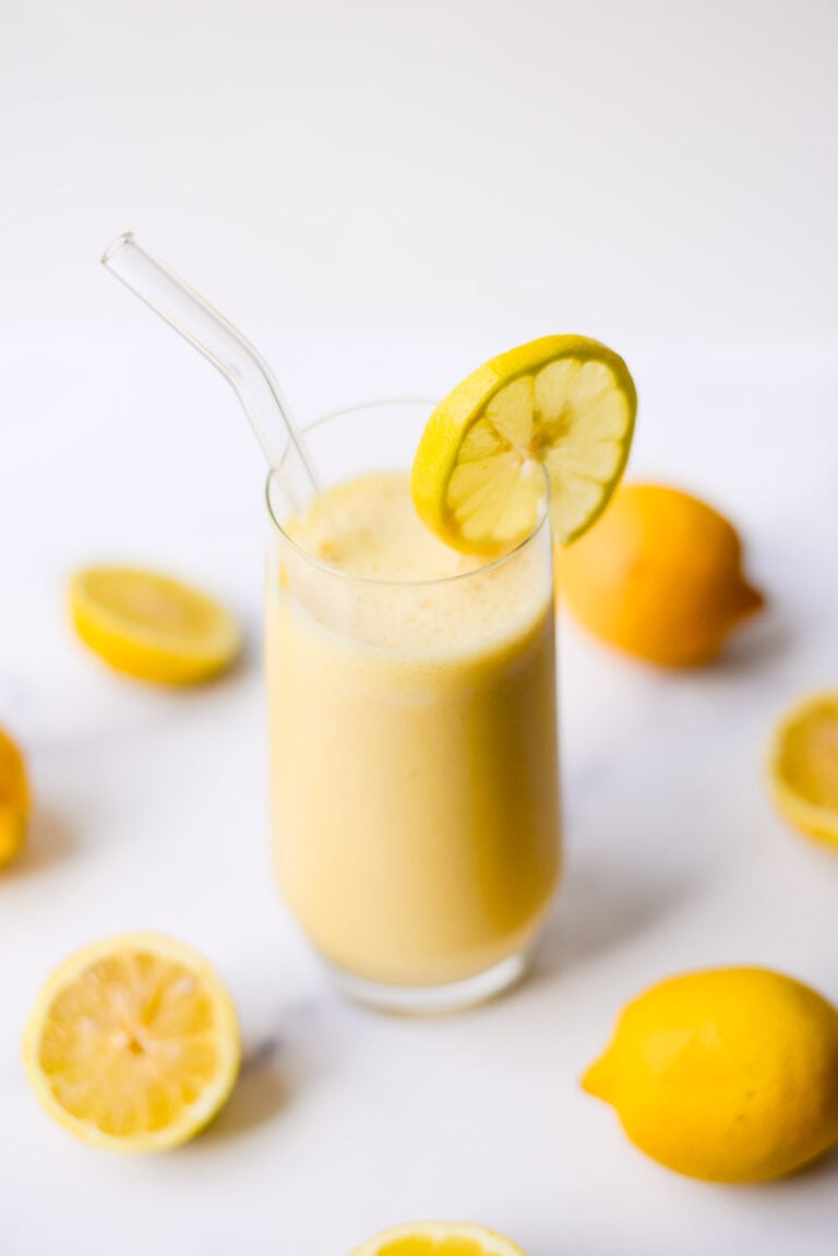 Lemon Smoothie Real Food Whole Life