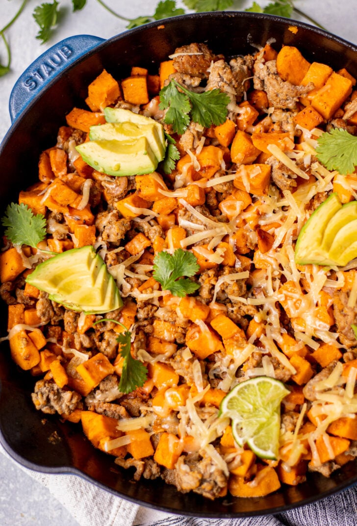 Easy Ground Turkey Sweet Potato Skillet Real Food Whole Life