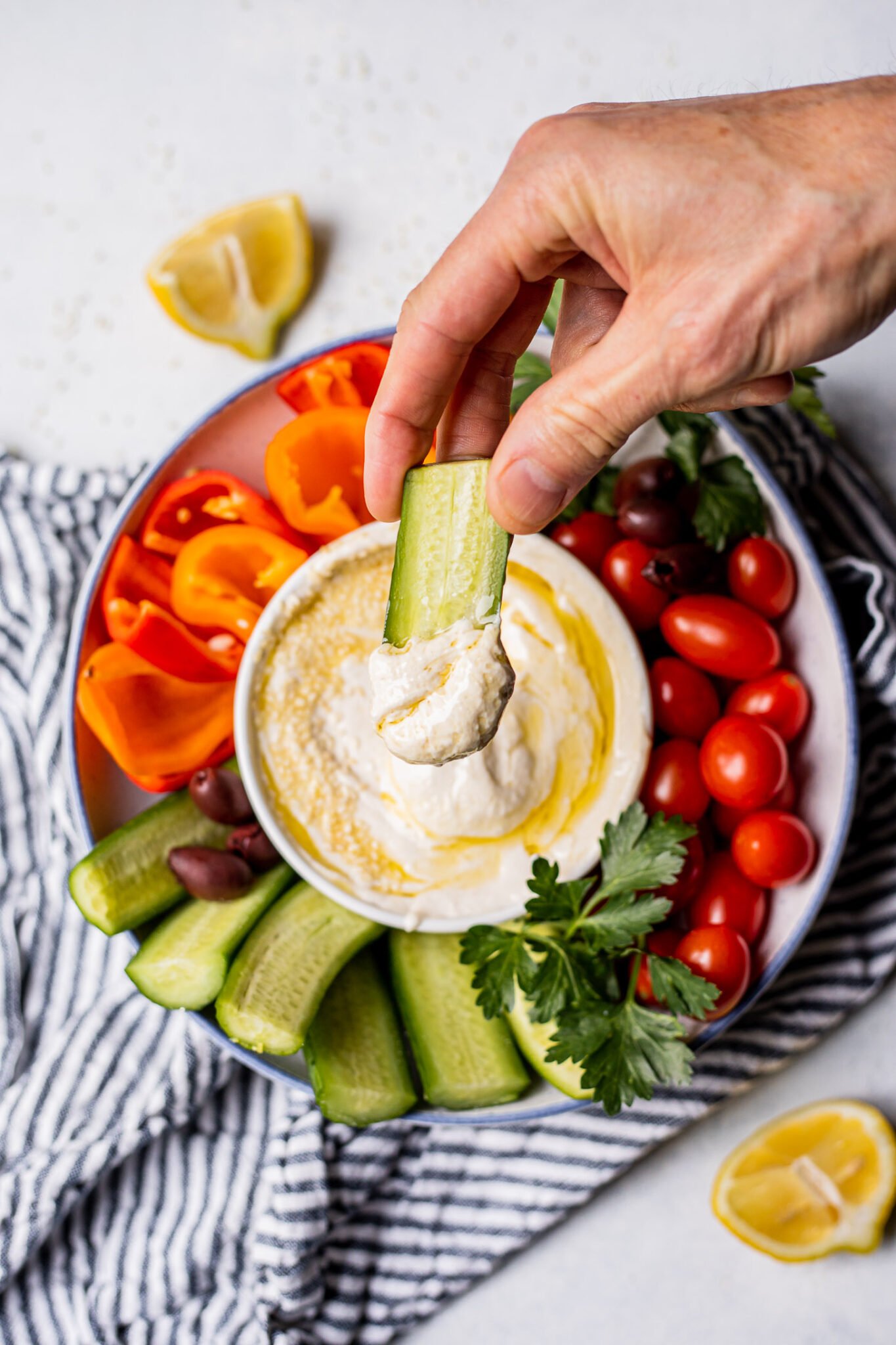 3Minute Yogurt Tahini Sauce Real Food Whole Life