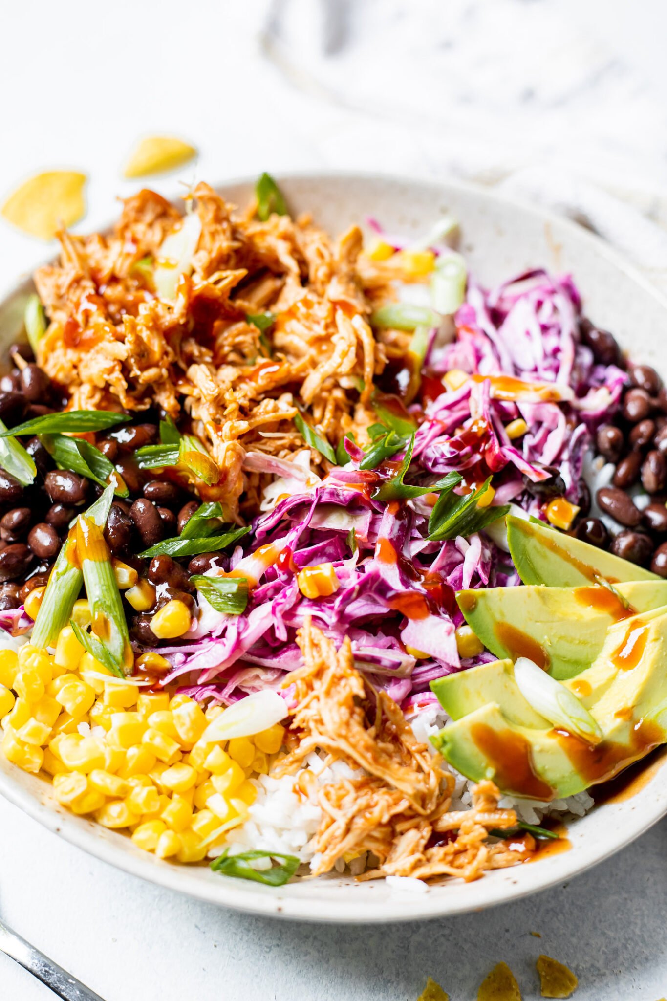 Easy BBQ Chicken Bowl Real Food Whole Life