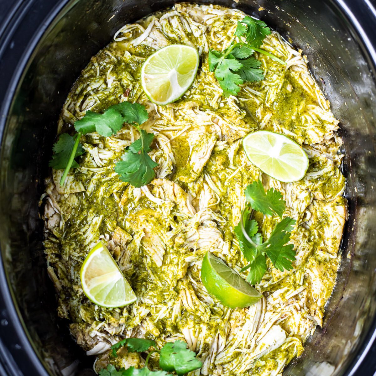 Easy Crockpot Cilantro Lime Chicken Real Food Whole Life