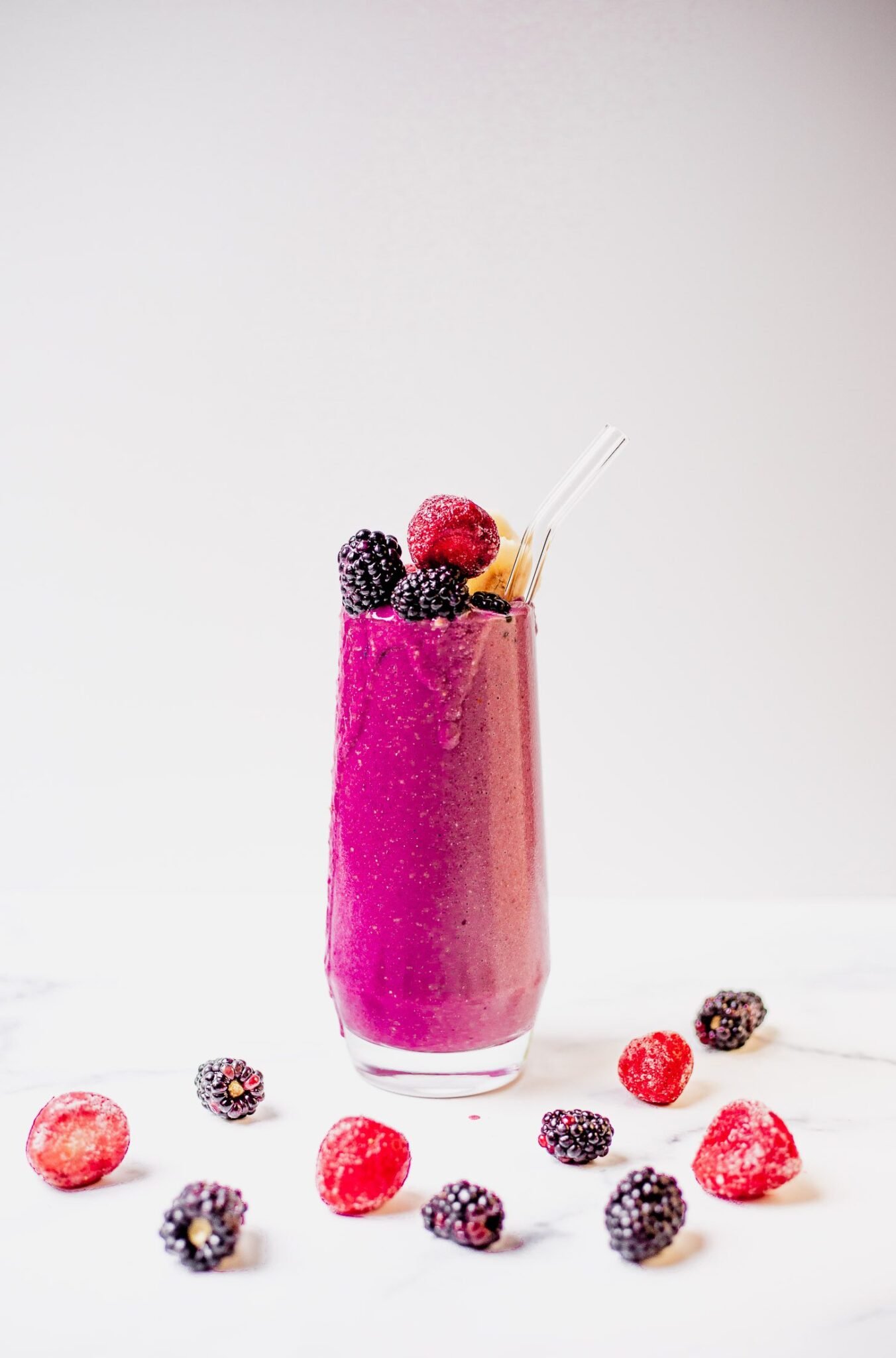 5Minute Blackberry Smoothie Real Food Whole Life