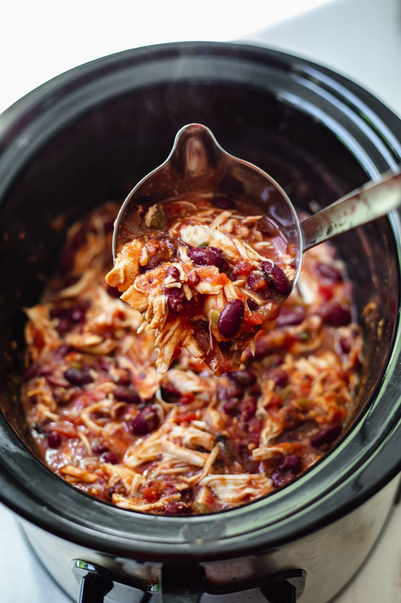 Easy Slow Cooker Chicken Chili (Dump and Go!) Real Food Whole Life