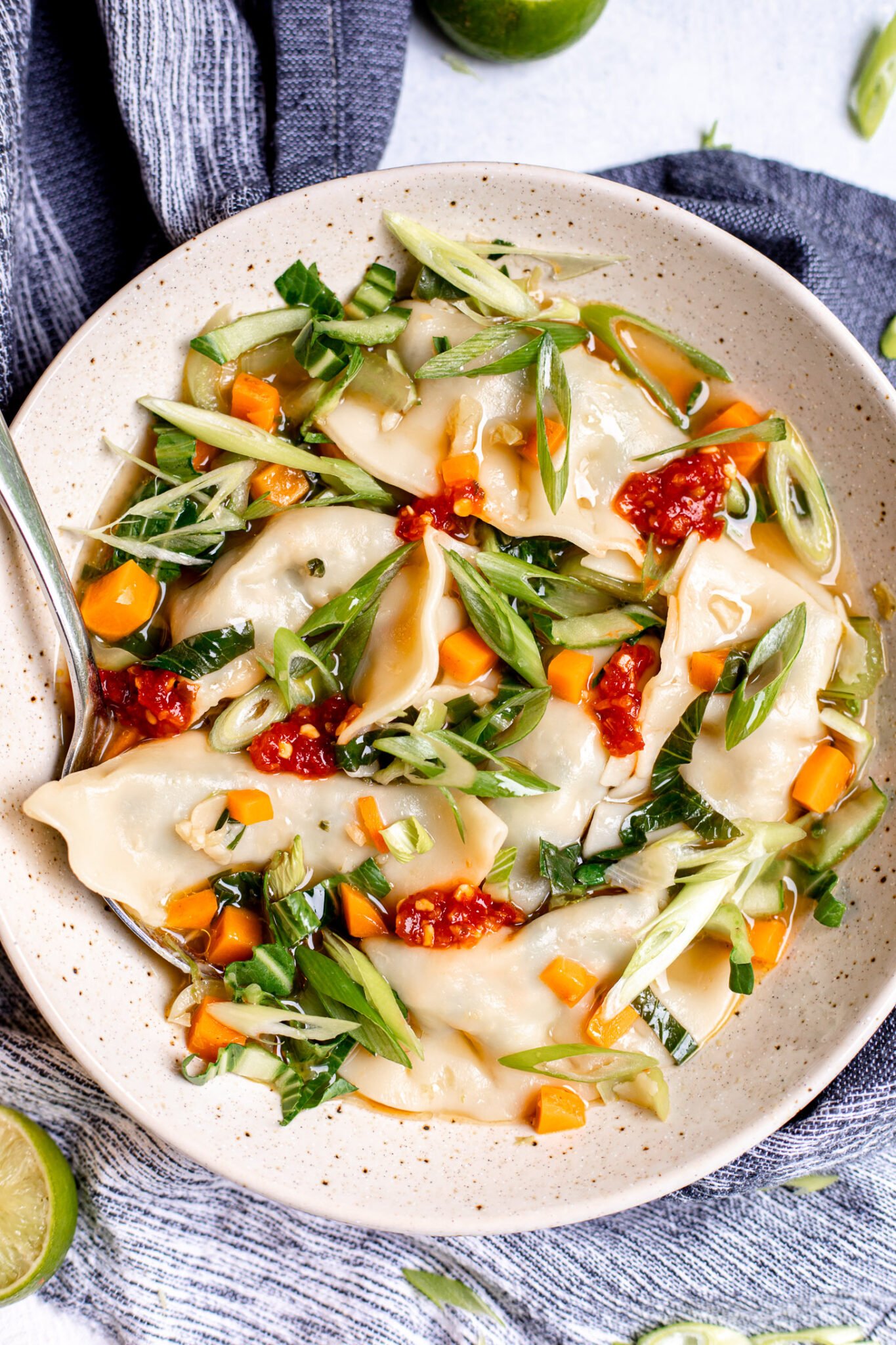 Potsticker Soup (Quick & Easy) Real Food Whole Life