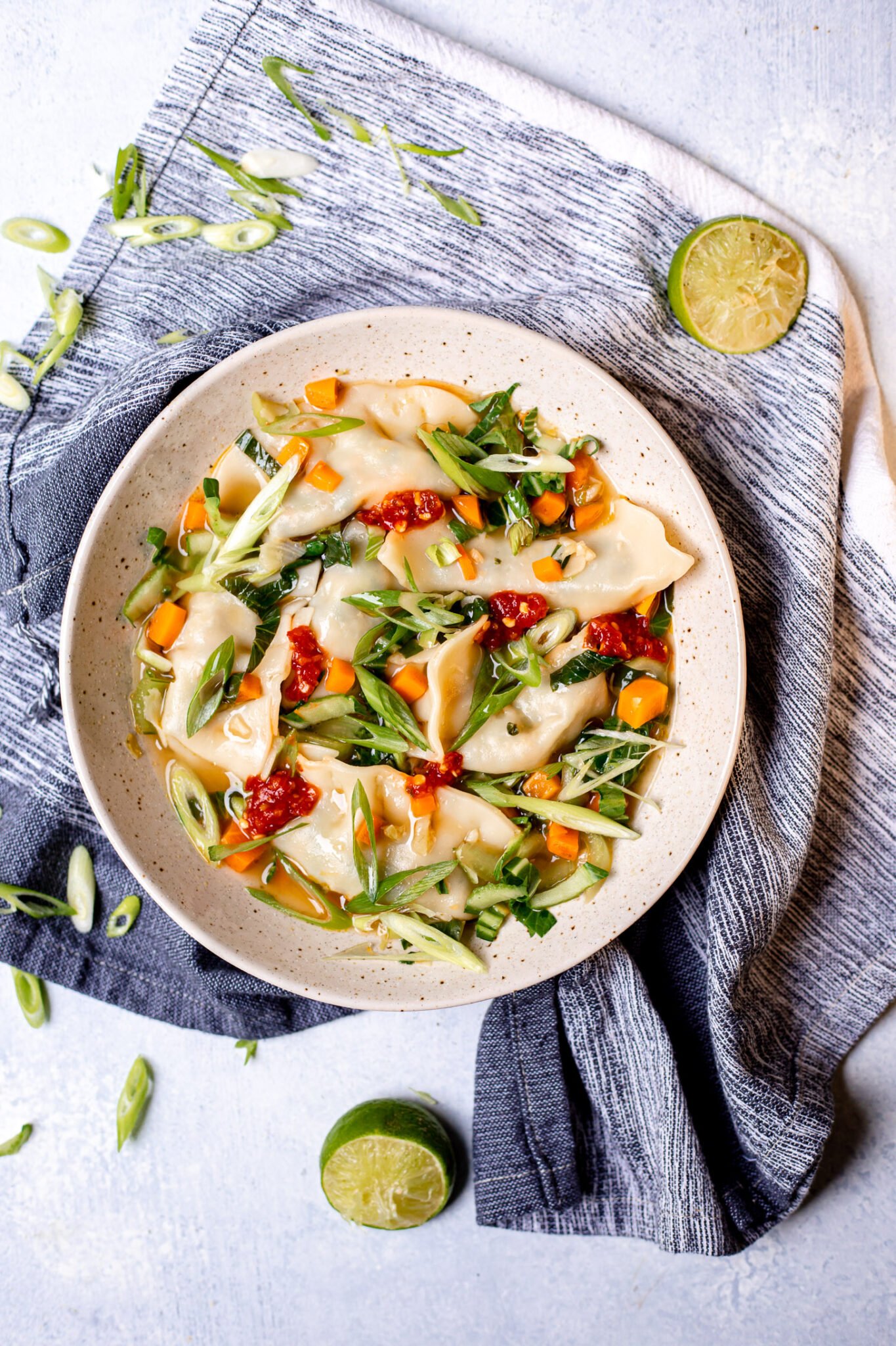 Potsticker Soup (Quick & Easy) Real Food Whole Life