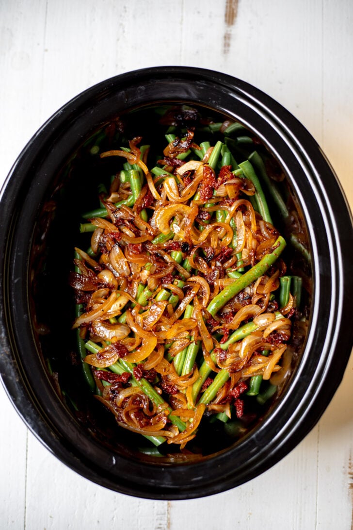 Slow Cooker Green Beans (with Bacon!) Real Food Whole Life