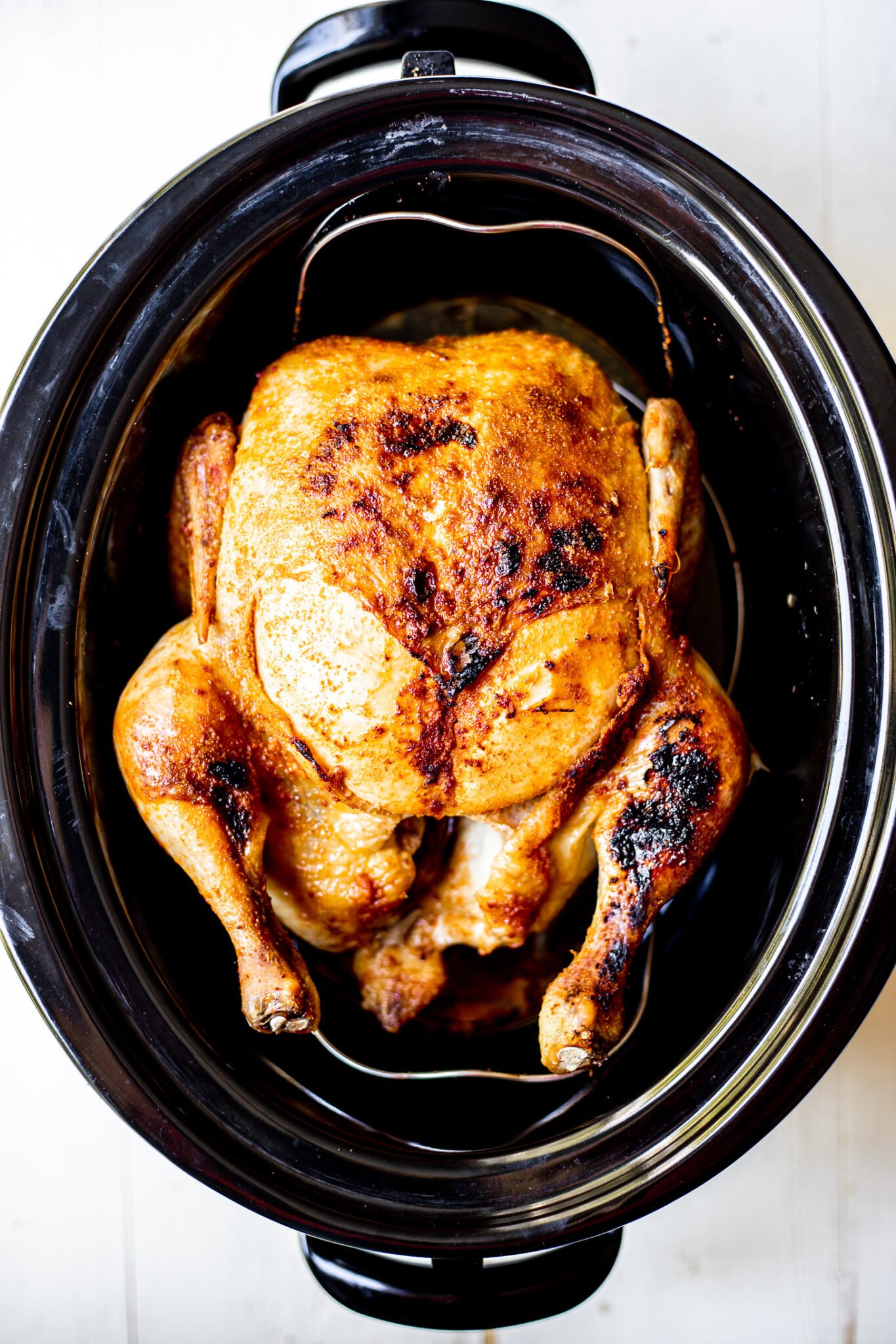 Slow Cooker Whole Chicken (Easy Prep!) Real Food Whole Life