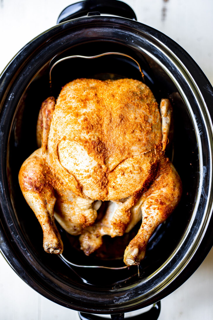 Easy Slow Cooker Whole Chicken - Real Food Whole Life
