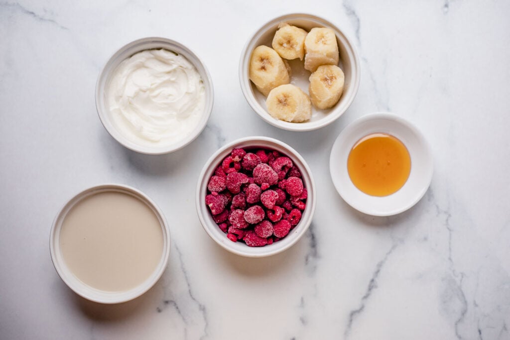 5Minute Raspberry Banana Smoothie Real Food Whole Life