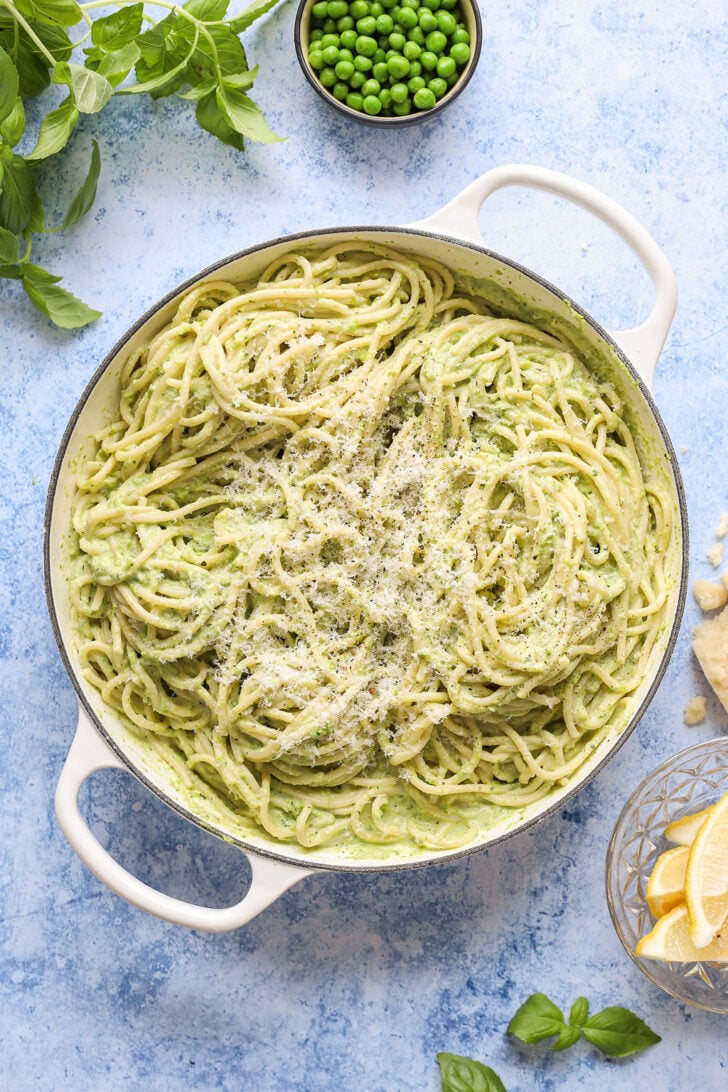 Green Pea Pasta Real Food Whole Life