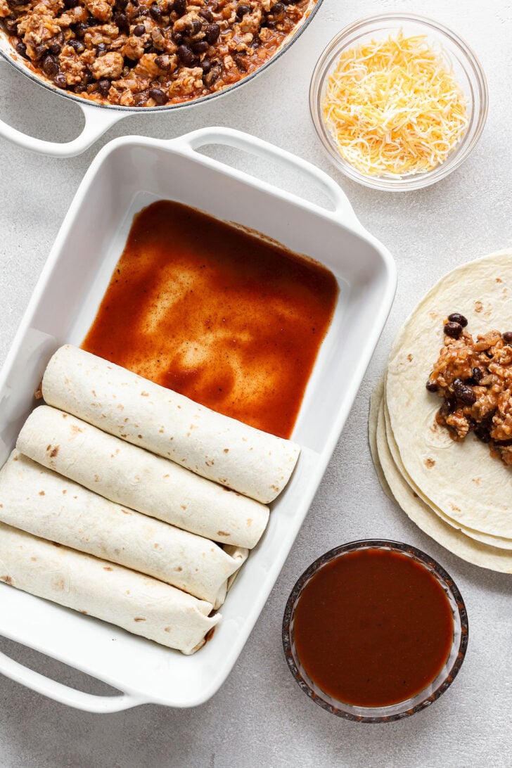 Ground Turkey Enchiladas Real Food Whole Life