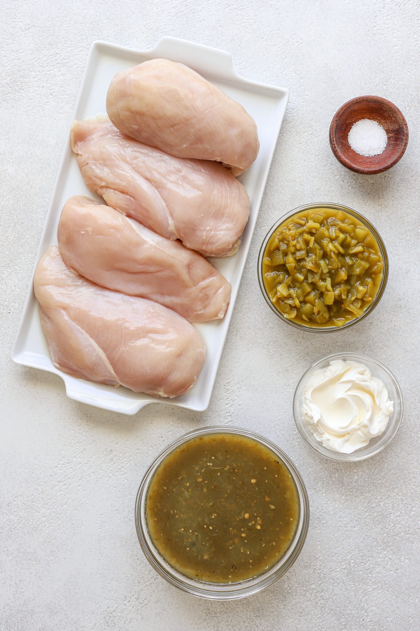 Slow Cooker Green Chili Chicken (5Ingredients!) Real Food Whole Life