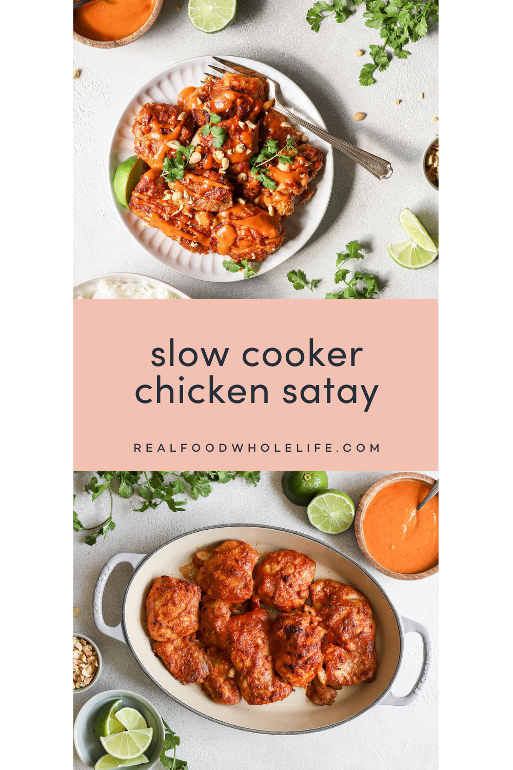 Slow Cooker Satay Chicken (DumpandGo!) Real Food Whole Life