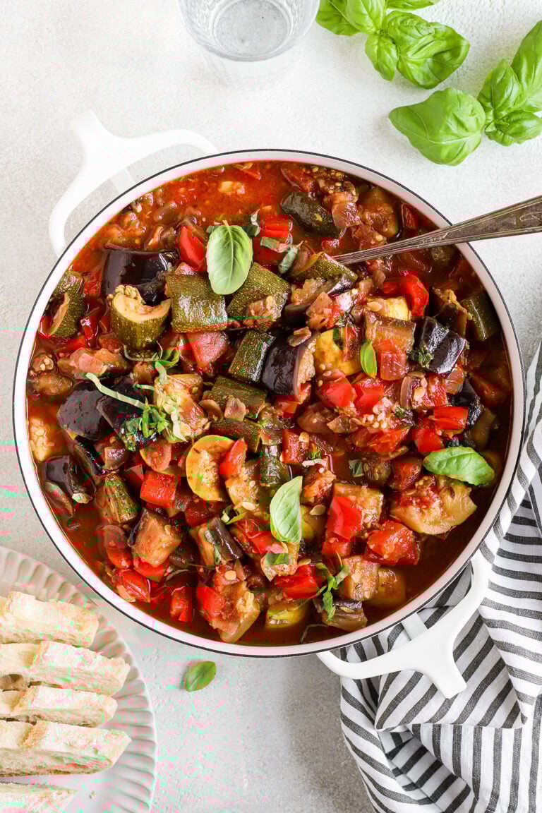 Slow Cooker Ratatouille (with Fresh Summer Veggies!) Real Food Whole Life