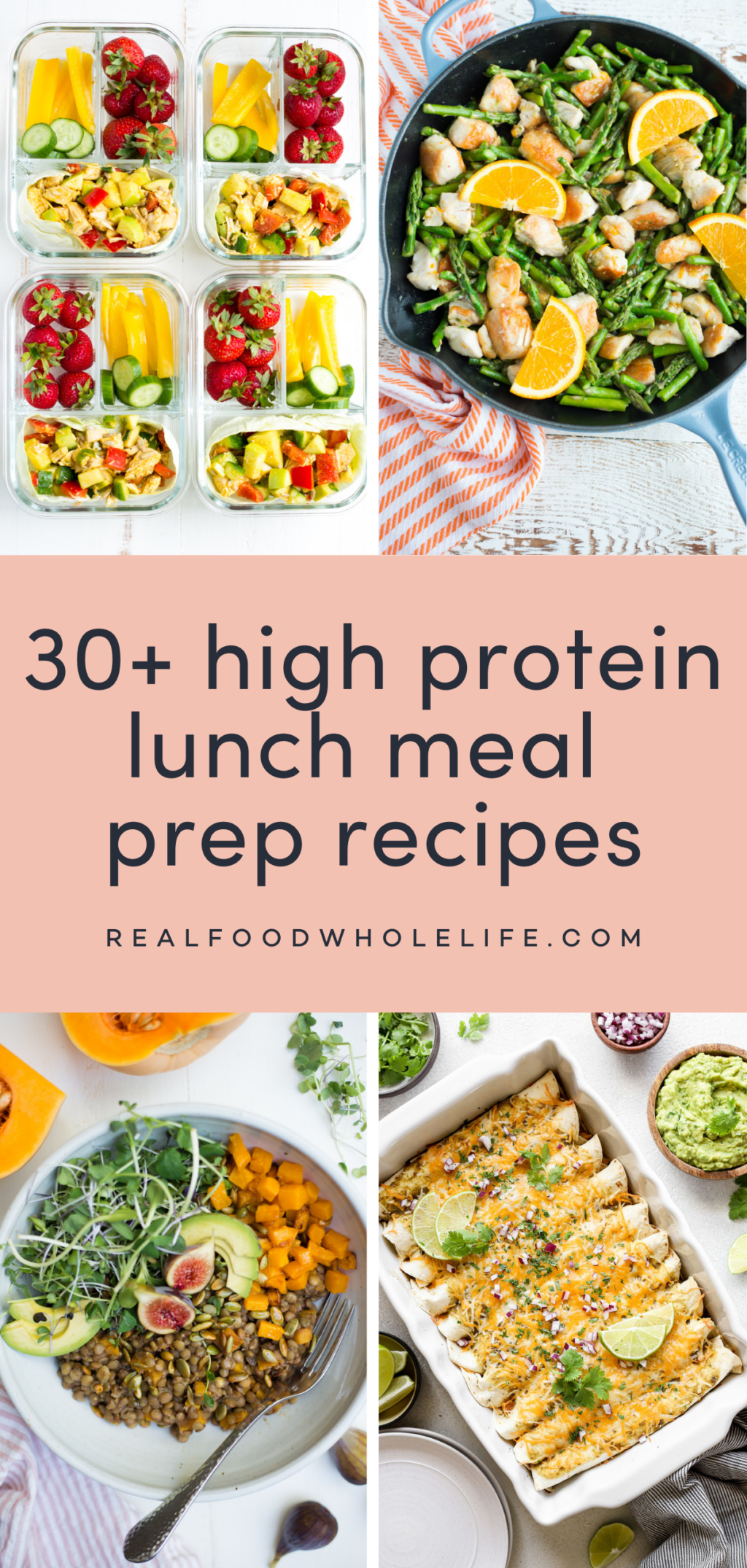 High Protein Meal Prep Recipes That Are Easy To Make - One Wholesome Life