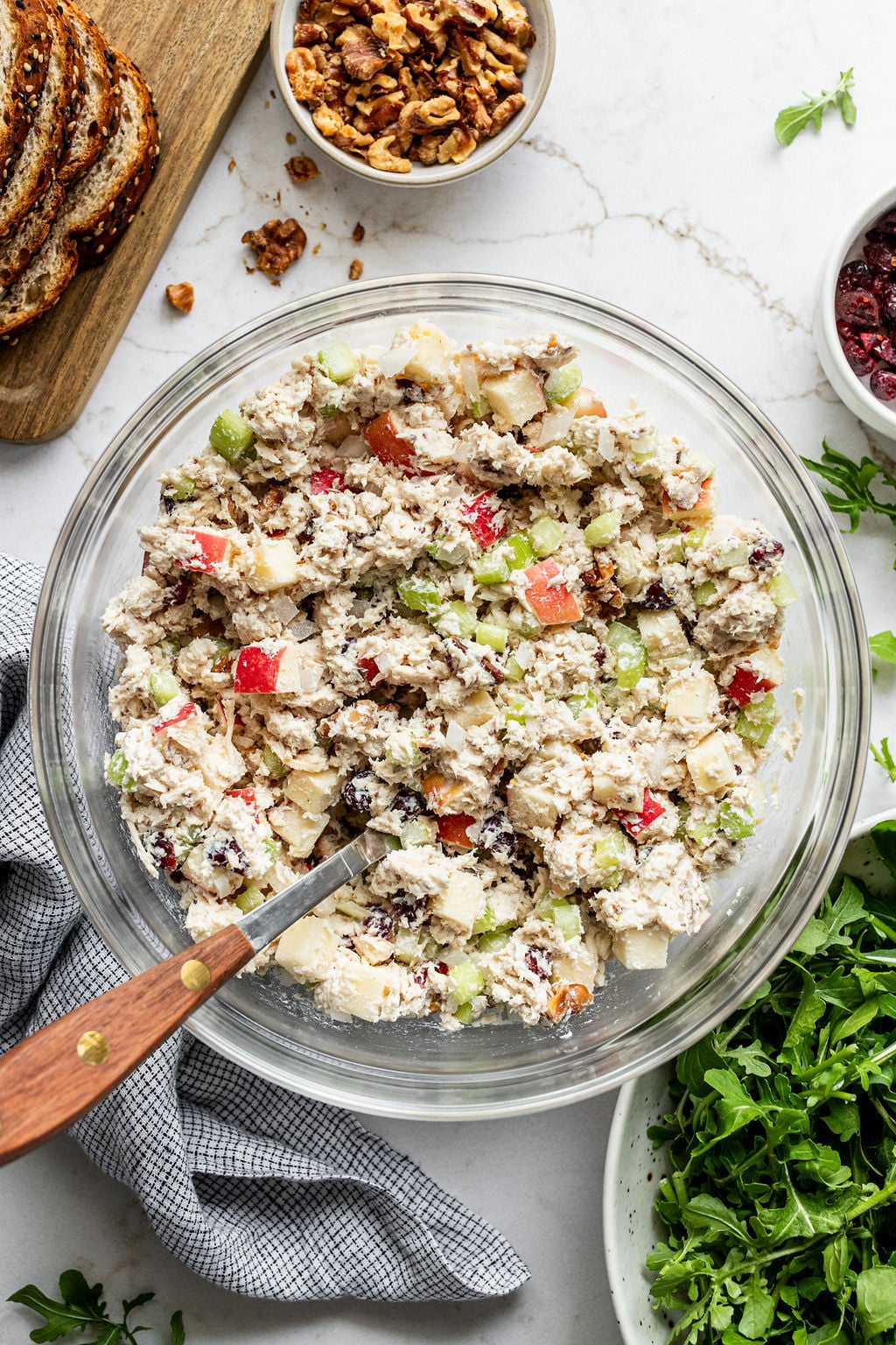 Chicken Salad with Cranberries (and Walnuts) - Real Food Whole Life