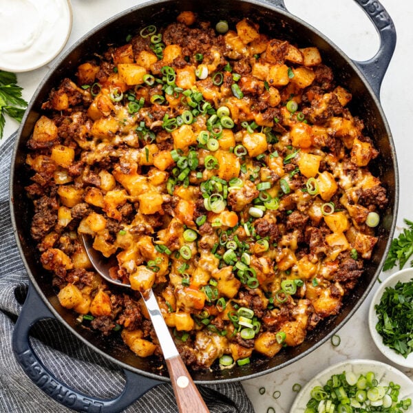 Quick Ground Beef Potatoes (One-Pan Dinner)