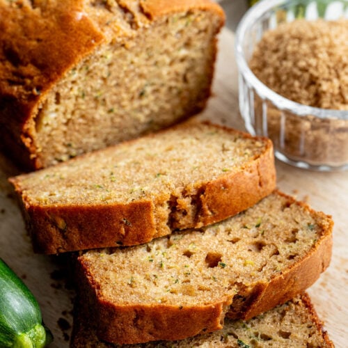 Zucchini Bread (Moist, Brown Sugar) - Real Food Whole Life
