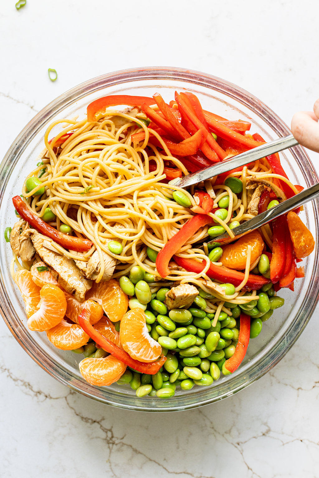 Sesame Ginger Noodle Salad (w/ Chicken!) - Real Food Whole Life