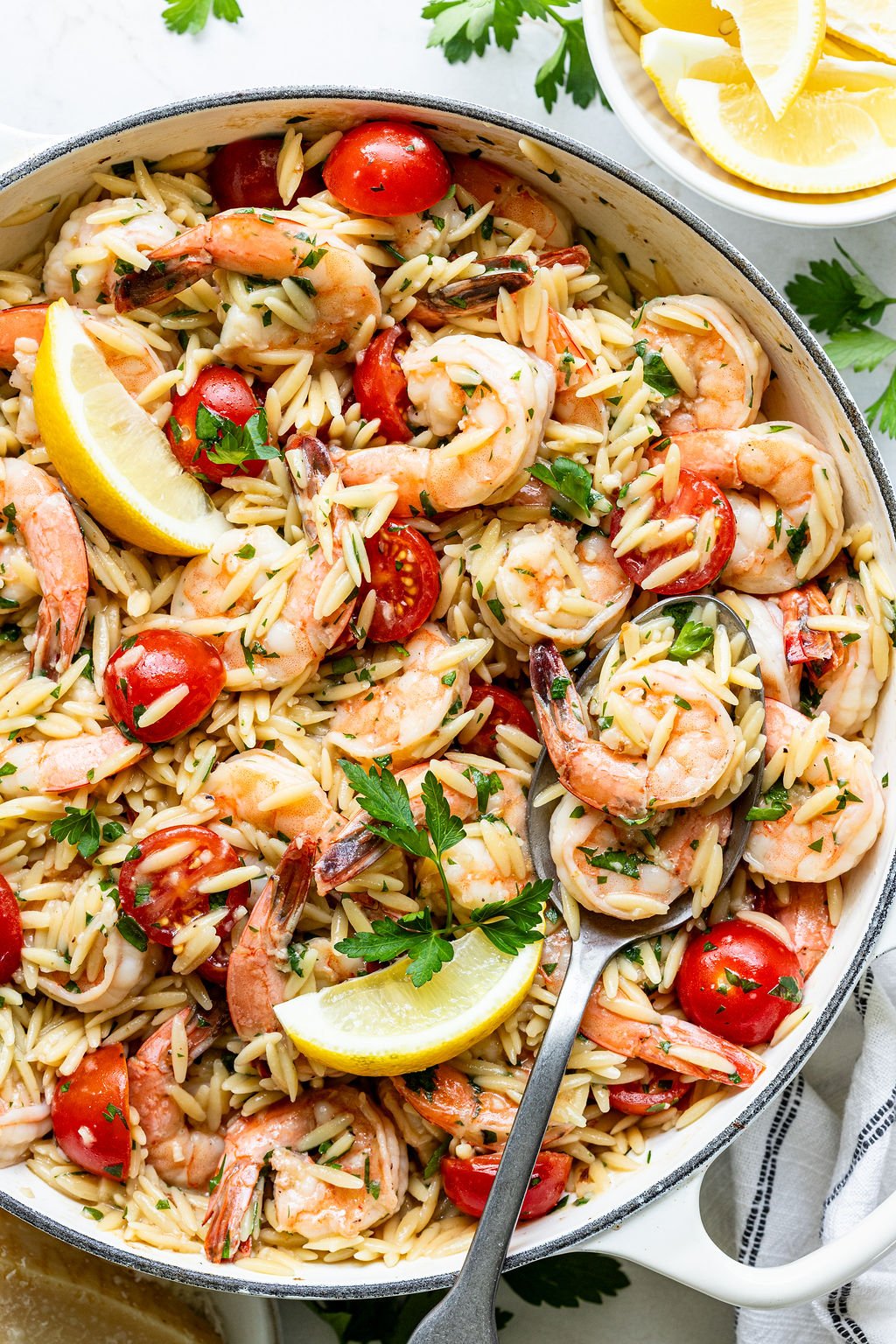 Shrimp &amp; Orzo (1-Pan, 20-Minute Dinner!)-image