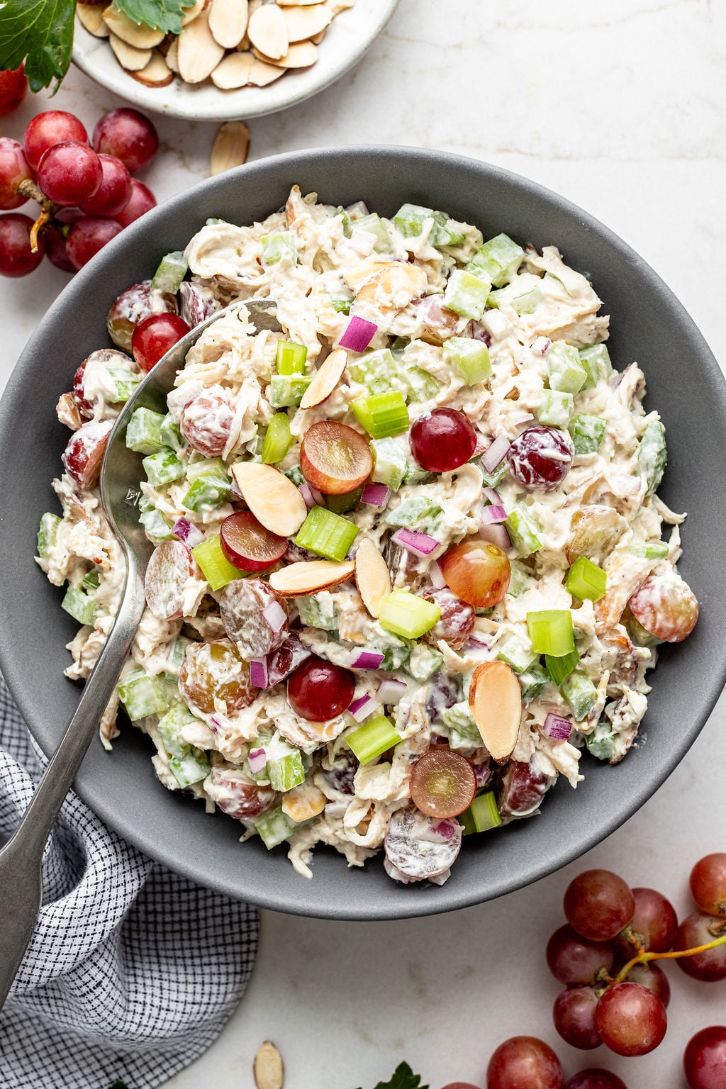 Chicken Salad with Grapes and Greek Yogurt - Real Food Whole Life