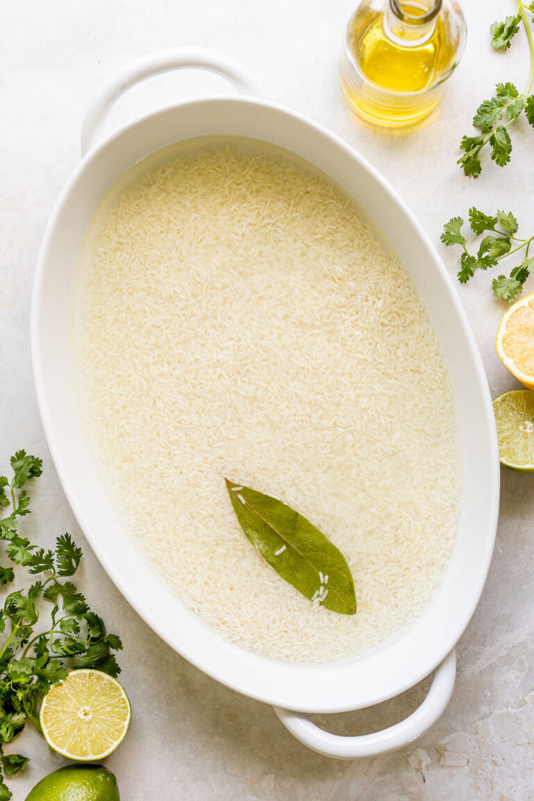 Live Off Rice Baked Cilantro Lime Rice (Hands-Off) - Real Food Whole Life