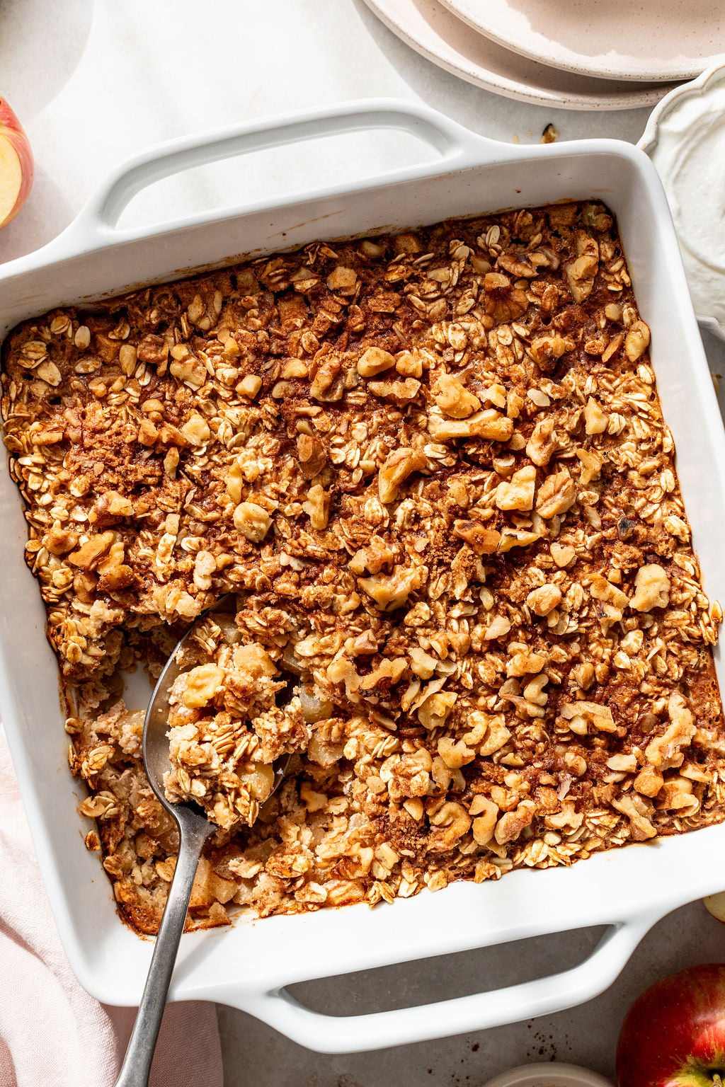 Apple Baked Oatmeal (Healthy) - Real Food Whole Life