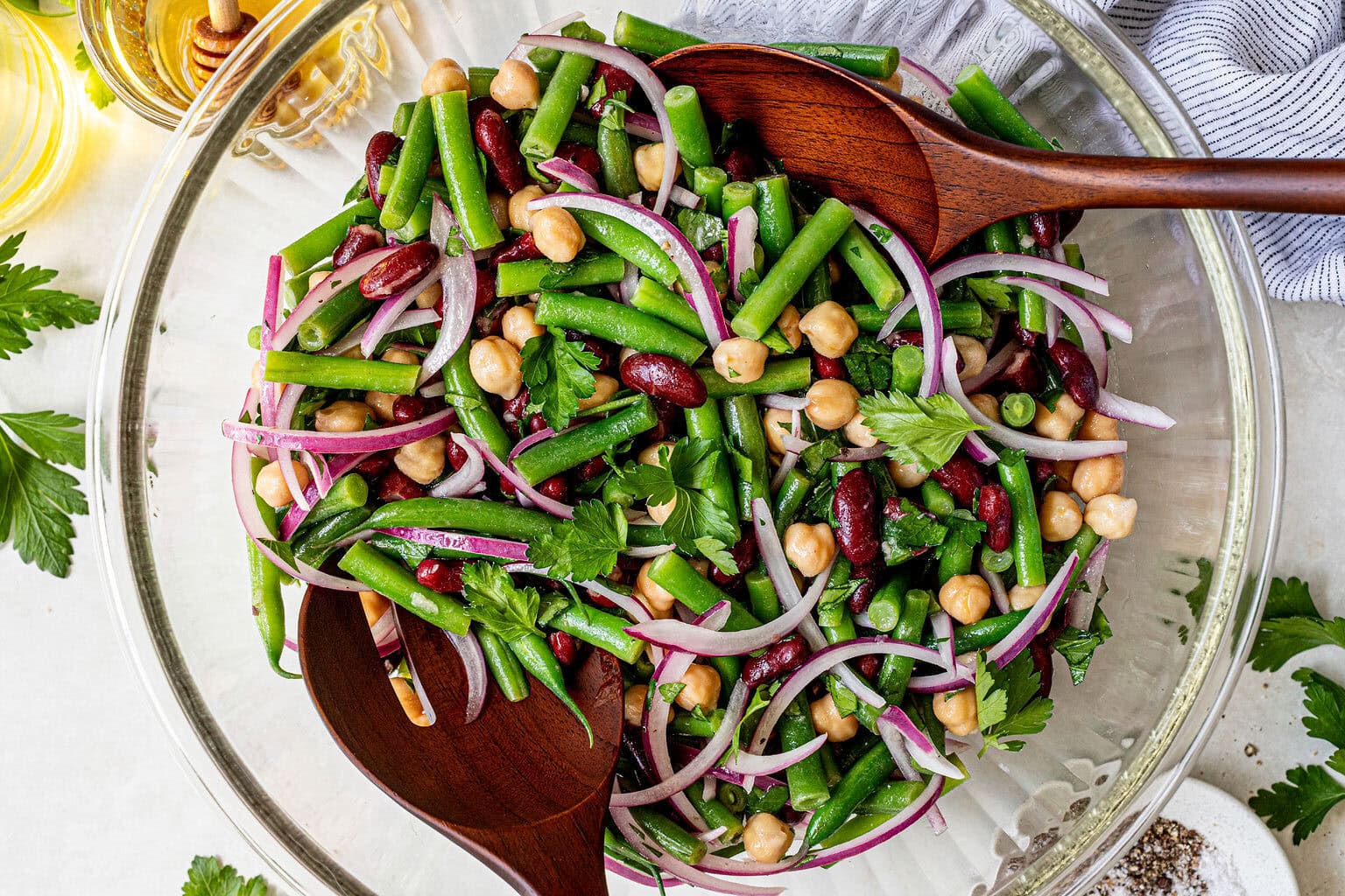 Three Bean Salad - Real Food Whole Life